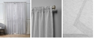 Exclusive Home Nicole Miller Belfry Sheer Rod Pocket Top 50" X 84" Curtain Panel Pair